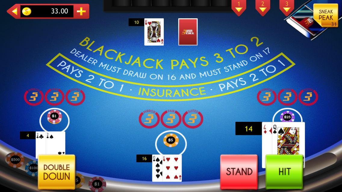Casino Card Games : 6 in 1