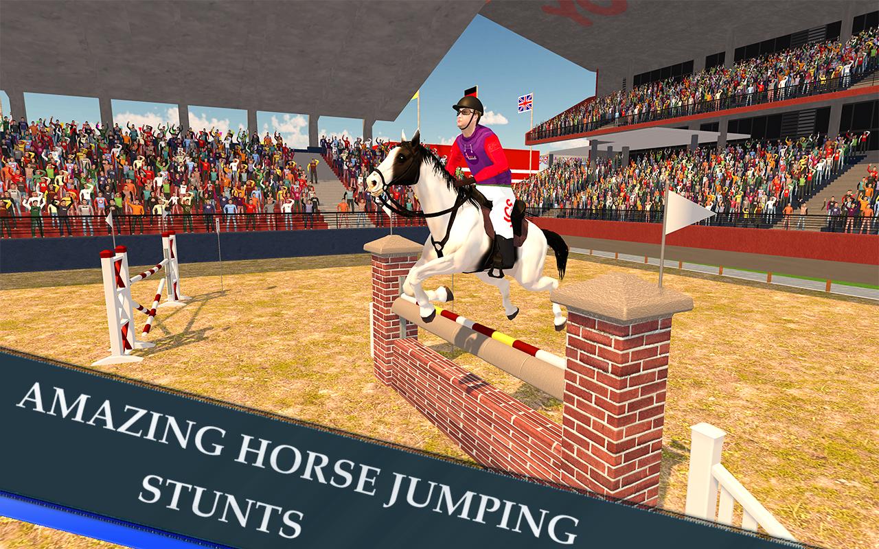 Horse Racing & Jumping Master 3D Stunts