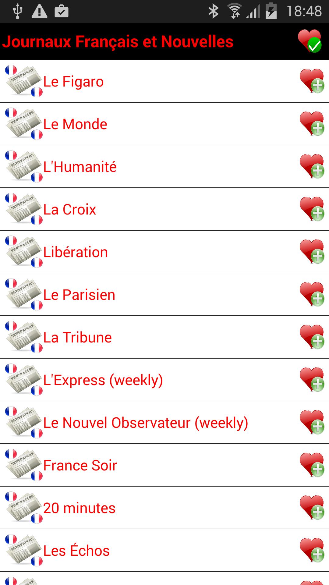 France Newspapers and News