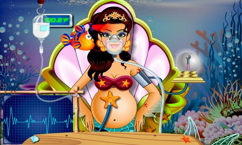 Mermaid Newborn Baby Games
