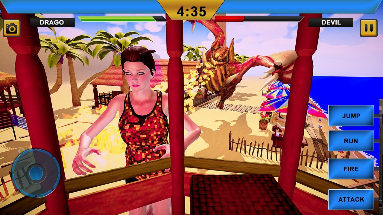 Dragon Simulator Beach & City