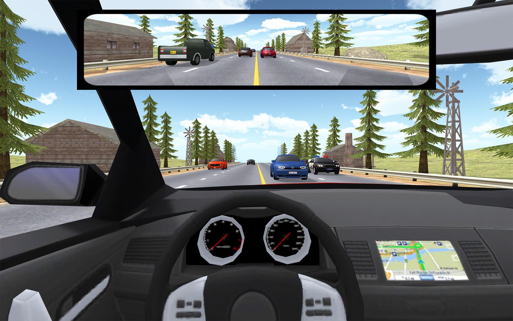 3D Car Highway: Traffic Racer