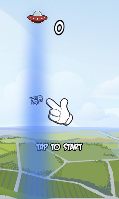 Flappy Cow vs Aliens