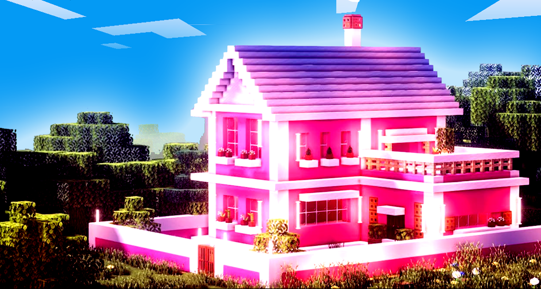 Build Craft - Pink World Craft