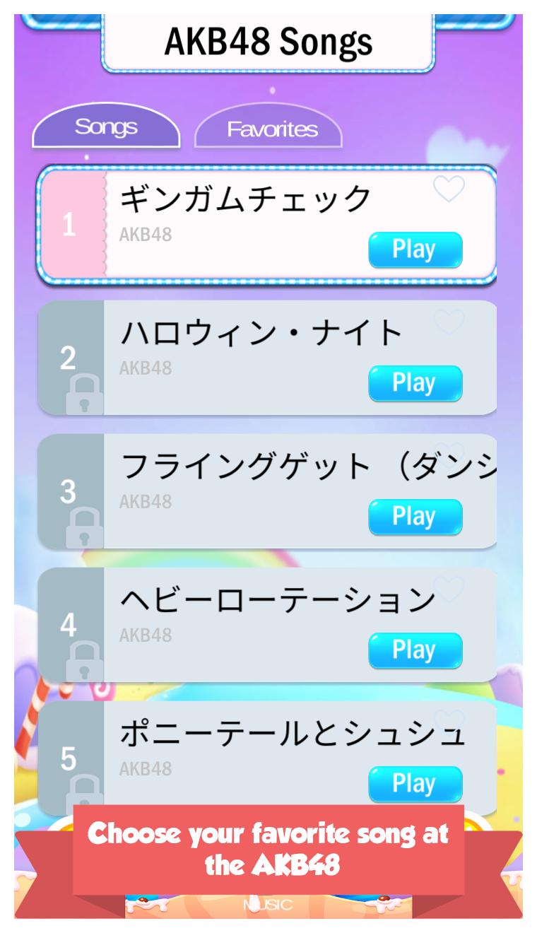 AKB48 Songs Piano