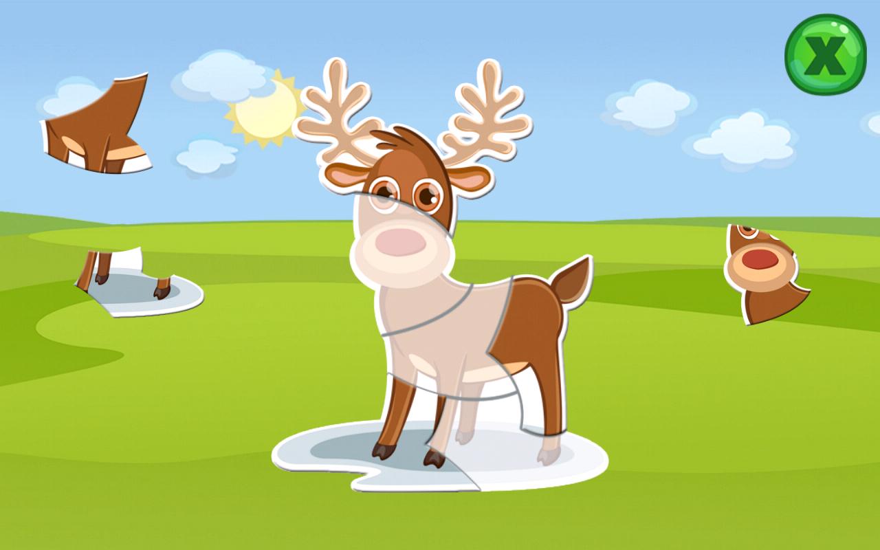 Animal Puzzles for Kids Free