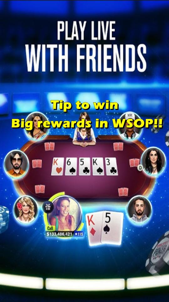 Tips World Series Poker Cheat