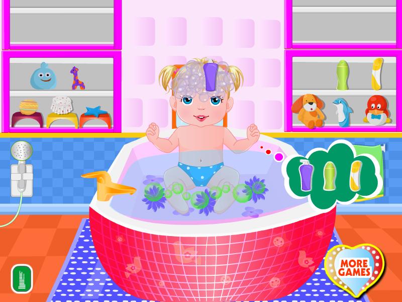 Baby Care Spa Girls Games