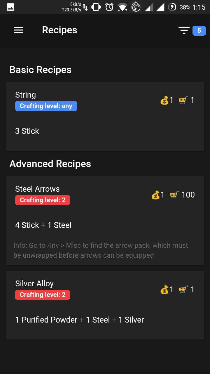 Chat Wars Helper