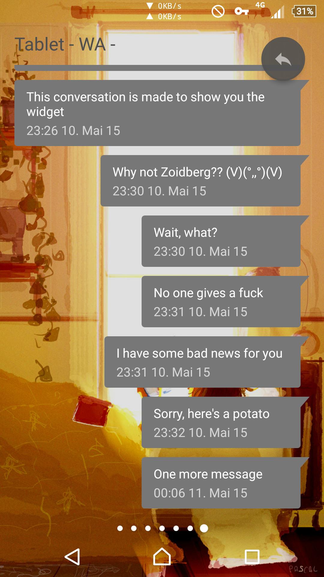Conversation Widget