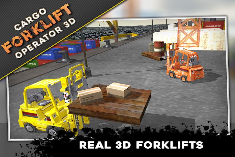 Cargo Forklift Operator Sim 3D