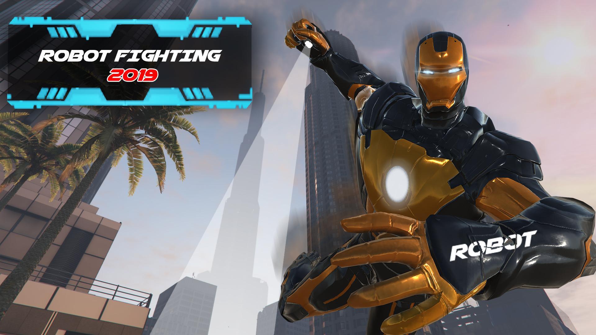 superhero robot  game 2019
