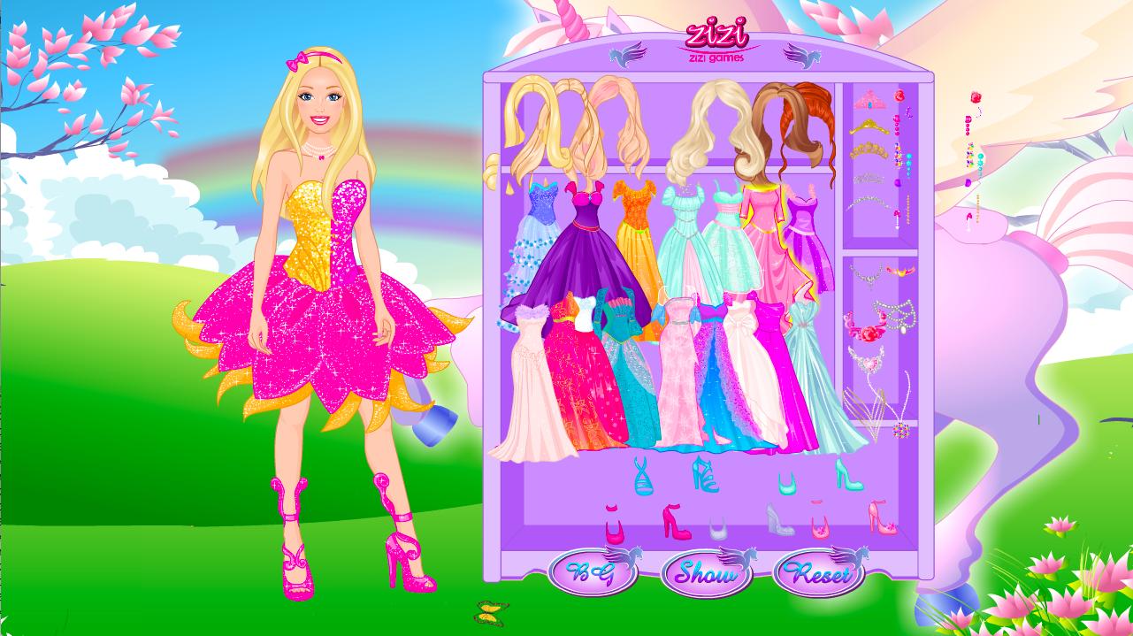 Princess Unicorn Dress Up