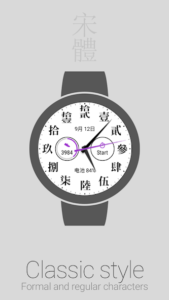 Chinese Watch Face